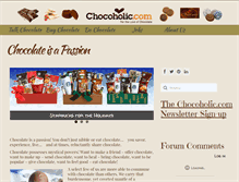 Tablet Screenshot of af.chocoholic.com