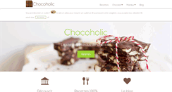 Desktop Screenshot of chocoholic.fr